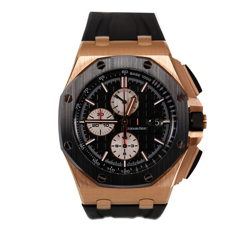 อู๊ดมาร์ส พิเกท 
 AP AP AP Apillon Royal Oak 26401RO นาฬิกาผู้ชาย Rose Gold อัตโนมัติ Swiss Clock นา