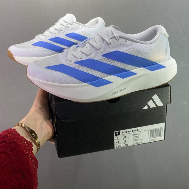 รองเท้าวิ่ง Adizero EVO SL พร้อมแผ่นคาร์บอน สำหรับทั้งผู้ชายและผู้หญิง JS4454 CDEV