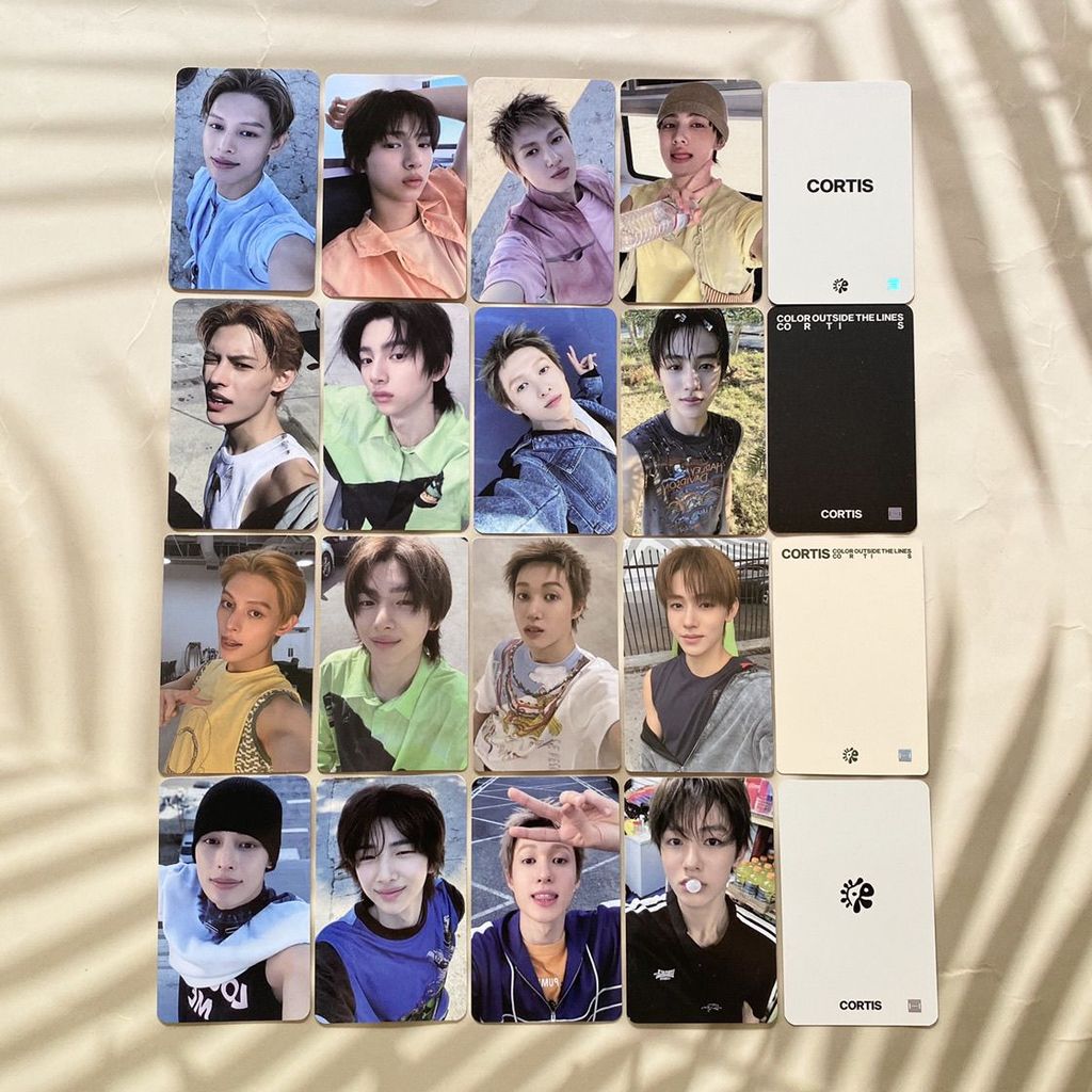 Martin Photocard ที่ใส่บัตรของแท้ Sun Online wvs br sw mk Lucky Card hybe New Boys Group CORTIS