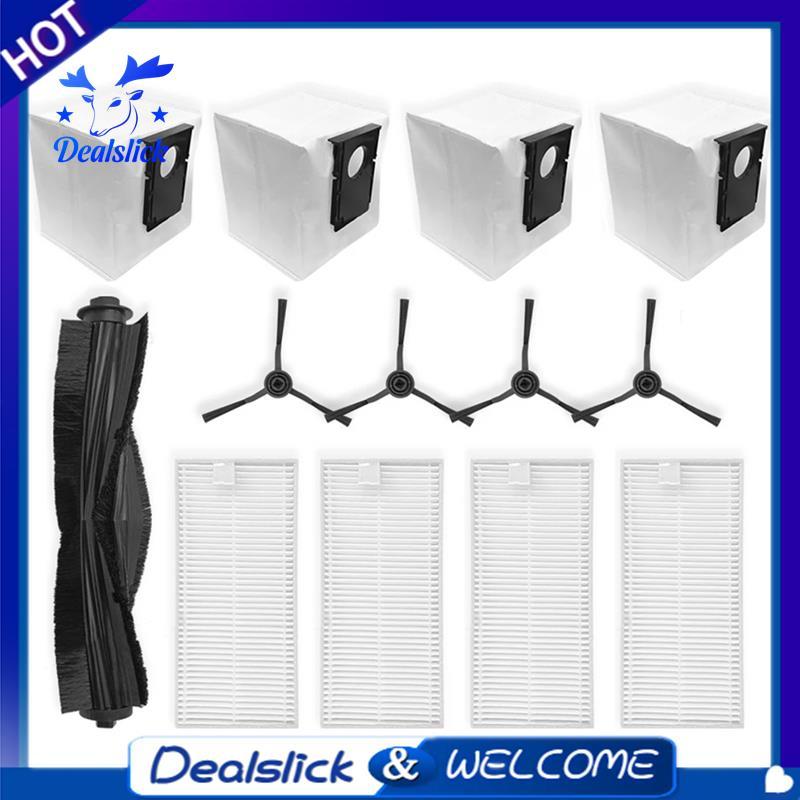 สําหรับ Eureka J20 / Midea W20 / W20 Pro หุ่นยนต์สูญญากาศอะไหล่หลักแปรงด้านข้าง Hepa กรองถุงเก็บฝุ่น