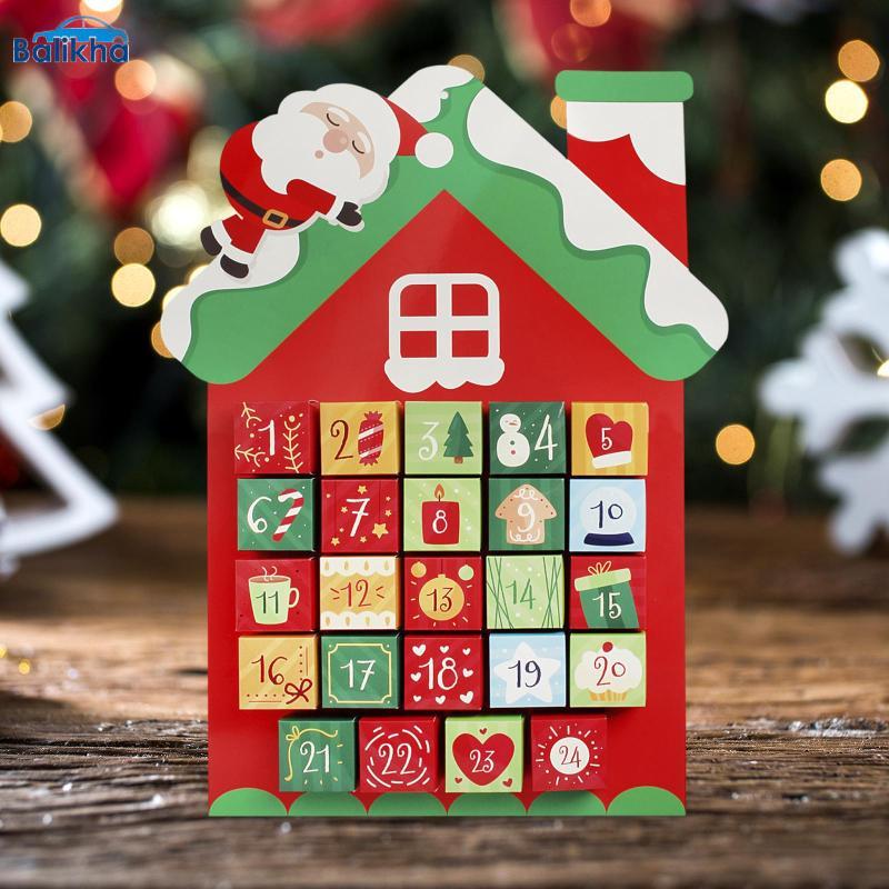 ชุดของตกแต่งคริสต์MAS ปฏิทินแขวนผนังแบบไม่ซ้ำกัน สำหรับห้องนั่งเล่น ขนาด 62x44.3 ซม.