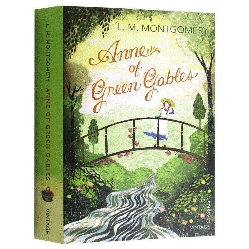 Anne of Green Gables Anne of Green Gables นวนิยายต้นฉบับภาษาอังกฤษหนังสือคลาสสิกสําหรับเด็ก