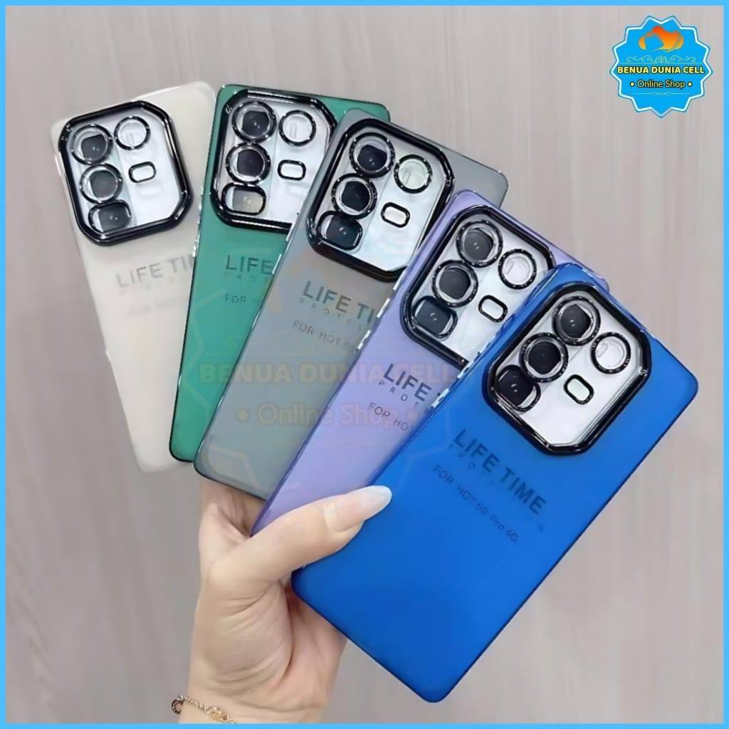 CASE HYBRID HOLOGRAM + CHROME PC สําหรับ VIVO Y01 Y02 Y02T Y03 Y04 Y04S Y12 Y15 Y15S Y16 Y17 Y17S Y1