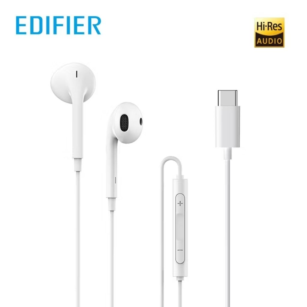 หูฟัง EDIFIER P180 USB C หูฟังเอียร์บัต พร้อม ไมค์ รีโมต รองรับ แอนดรอย ios ของแท้ สต๊อกไทย พร้อมส่ง