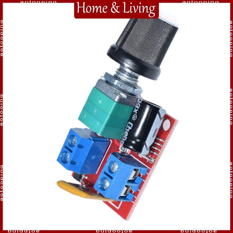 AOTO PWM DC Motor Control Supply Motor Speed Controller DC3V-35V Max 5A