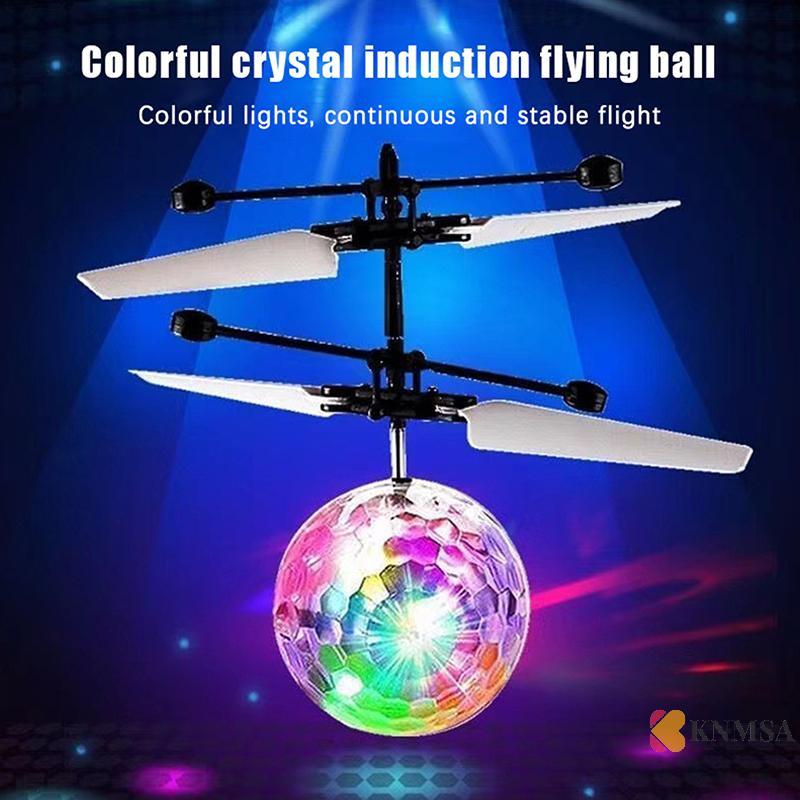 KNMSA] Flying Orb Turtle, Magic Hover Flying Ball ของเล่นชาร์จ, Light Up Floating Balls ในร่มกลางแจ้
