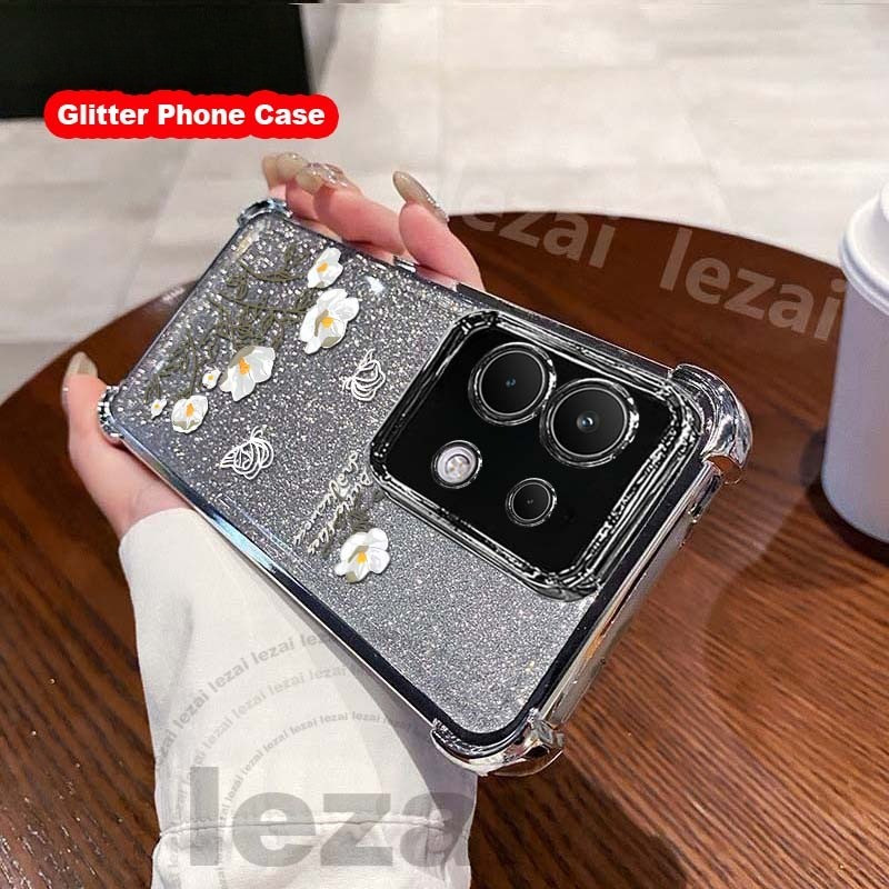 เคส OPPO A6 Pro 5G A6Pro A6X A6i OPPOA6Pro A 6 Pro 2025 เคส Soft Shining กันกระแทก Glitter ฝาหลัง