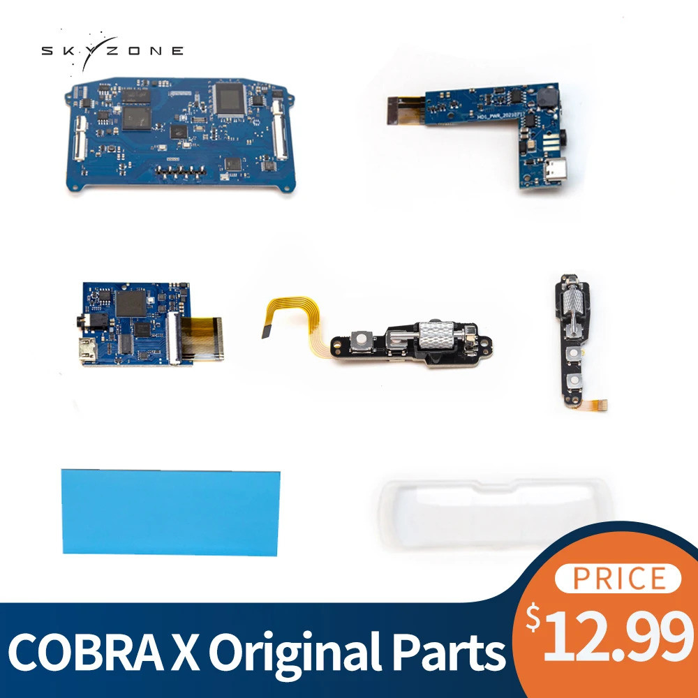 Skyzone Cobra X Fpv Goggles Parts สําหรับอัพเกรด/เปลี่ยน/ซ่อม Fpv Goggles อะไหล่อุปกรณ์เสริม
