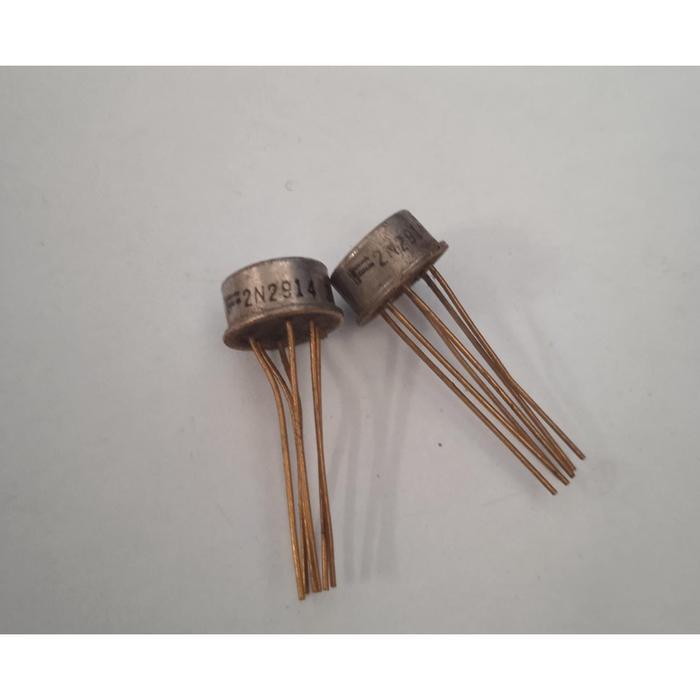 ทรานซิสเตอร์ 2N2914 2N 2914 Dual NPN Planar ทรานซิสเตอร์ใน TO-77 ...ELECTRON ELECTRON