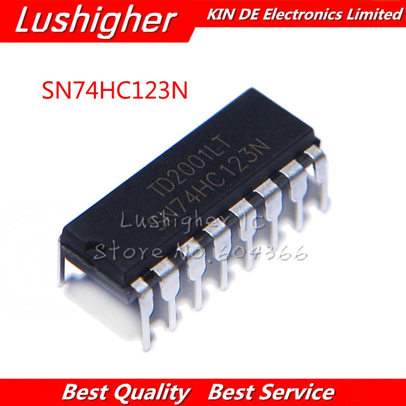 10 SN74HC123N DIP-16 74HC123 DIP HD74HC123AP MM74HC123AN 74HC123