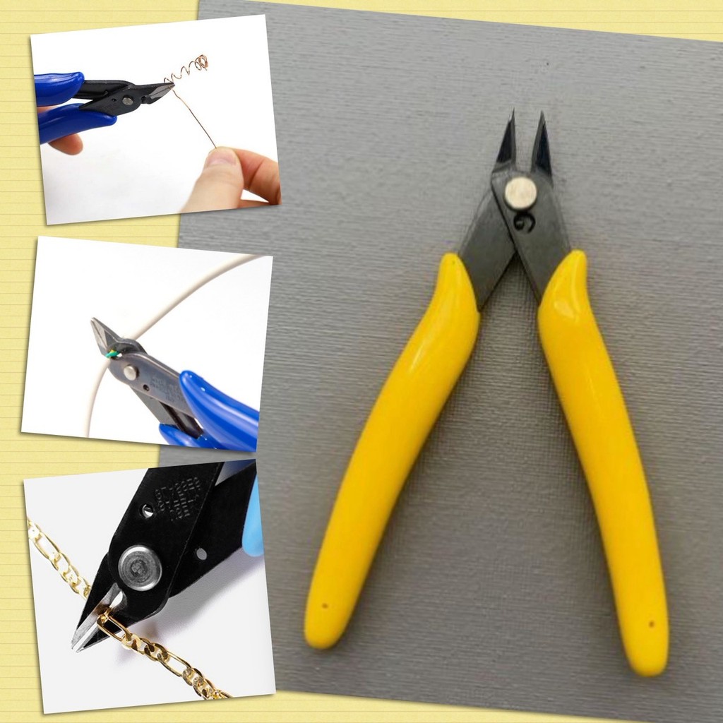 🌸 คีม ตัด เคเบิ้ลไทร์ สายรัด cable tire รุ่นคมพิเศษ คีมขนาดเล็ก คีมตัดสายไฟ อเนกประสงค์ เครื่องมือช่