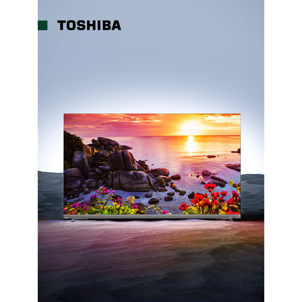 Toshiba Annual Flagship Z770MF ทีวี 65 นิ้ว 500 + Partition MiniLED Audio Painting Dual-Core 4K144Hz