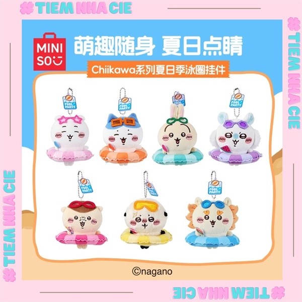 [Cies Shop] [READY] CHIIKAWA MINISO SWIMMING TEDDY BEAR