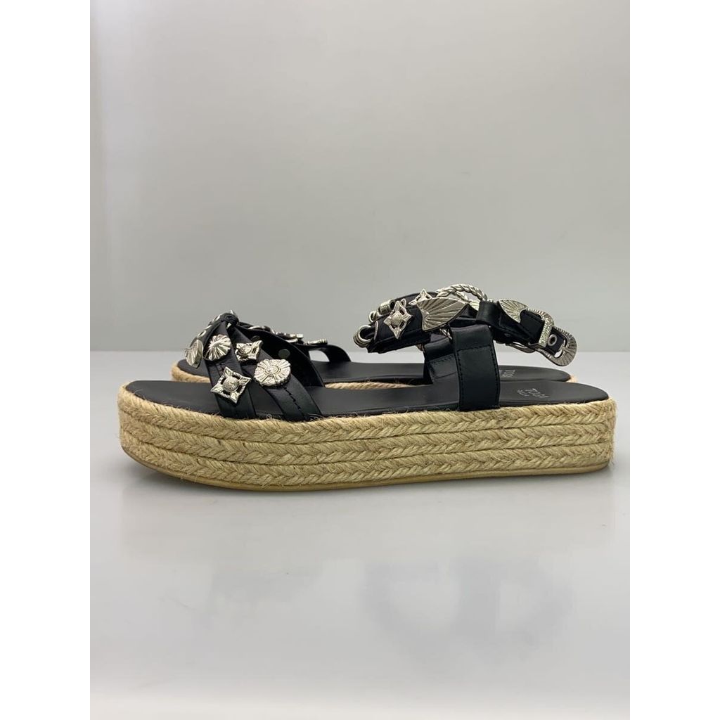 TOGA archives Sandals STRAP 38 BLK AJ1110 Direct from Japan Secondhand