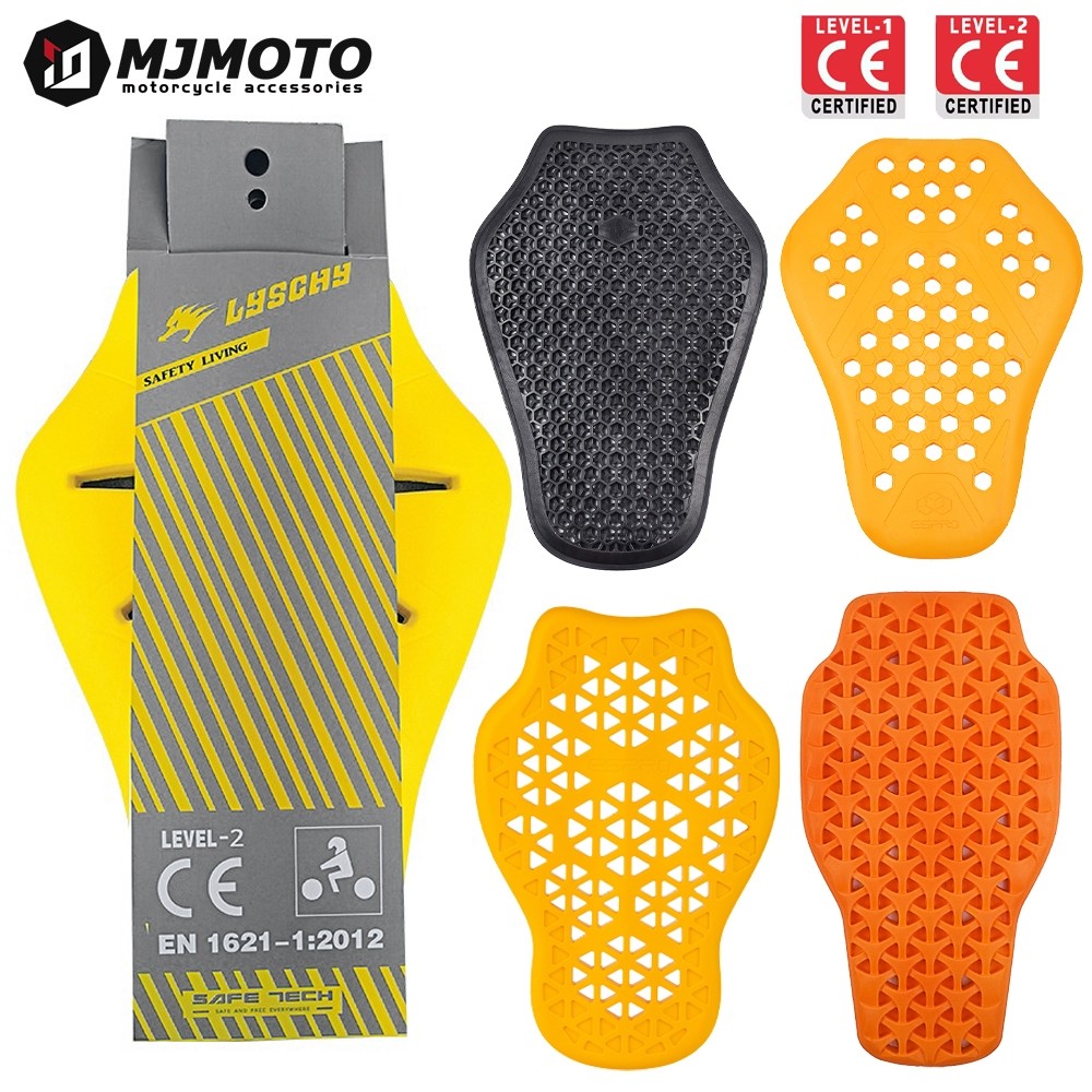 รถจักรยานยนต์แจ็คเก็ตใส่กลับป้องกันเกราะ ซีอี ได้รับการอนุมัติกระดูกสันหลังป้องกันการตกรถมอเตอร์ไซด์จักรยานขี่แผ่นป้องกันกลับป้องกัน ซีอี ระดับ1ระดับ2