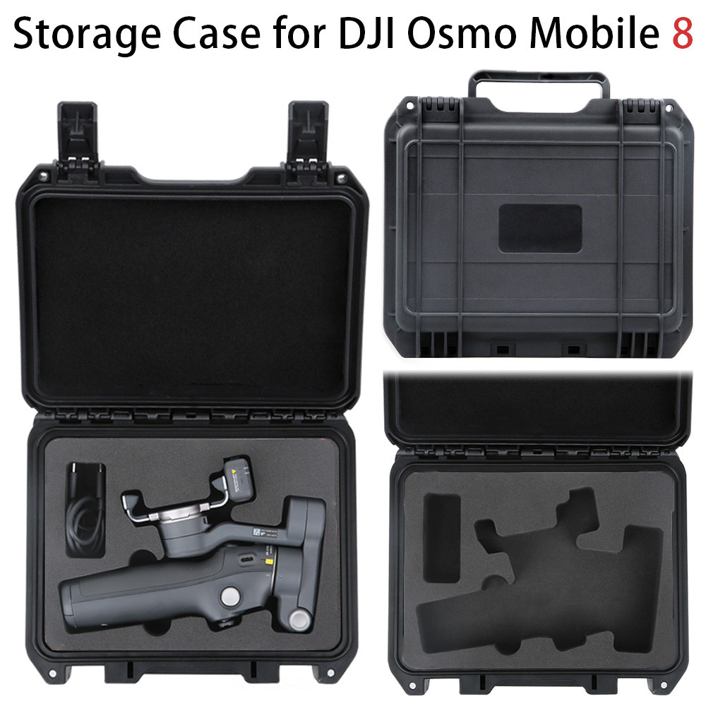 สําหรับ DJI Osmo Mobile 8 กล่องป้องกันการระเบิดมือถือ gimbal stabilizer ชุดกล่องเก็บ OM8 gimbal กระเป๋าใส่อุปกรณ์เสริมกล่อง
