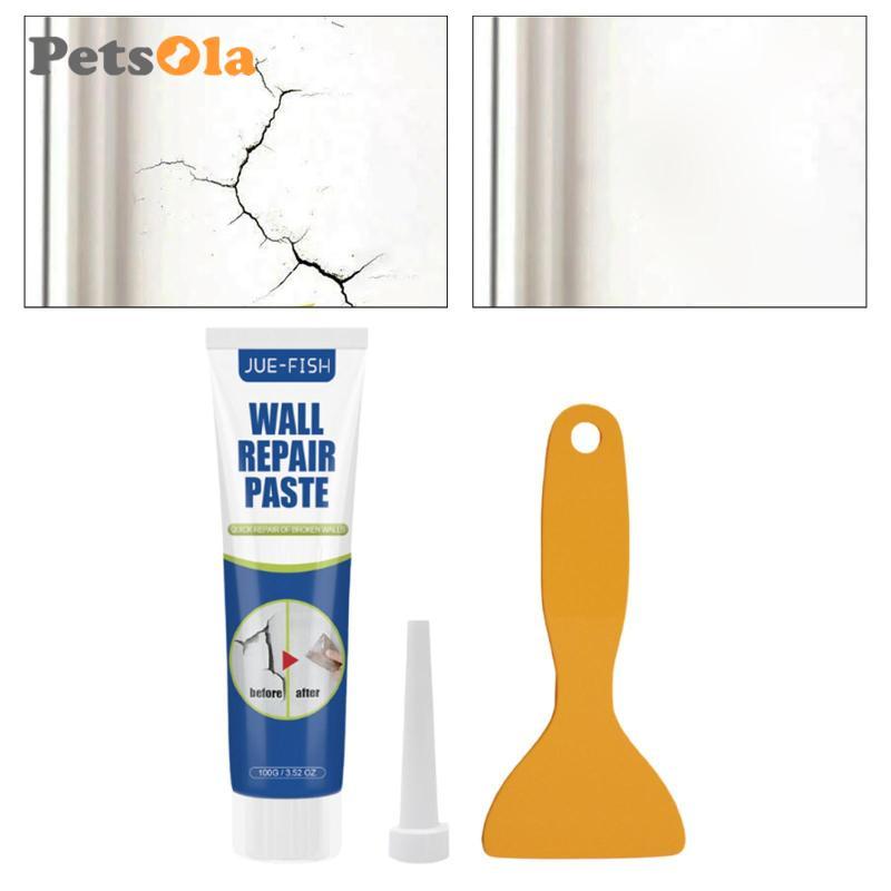 [Koolsoo2] Drywall Repair Kit Spackle Patch ได้อย่างมีประสิทธิภาพ Hole Filler พร้อมขูดเครื่องตัดซ่อมวาง Wall Mending Agent