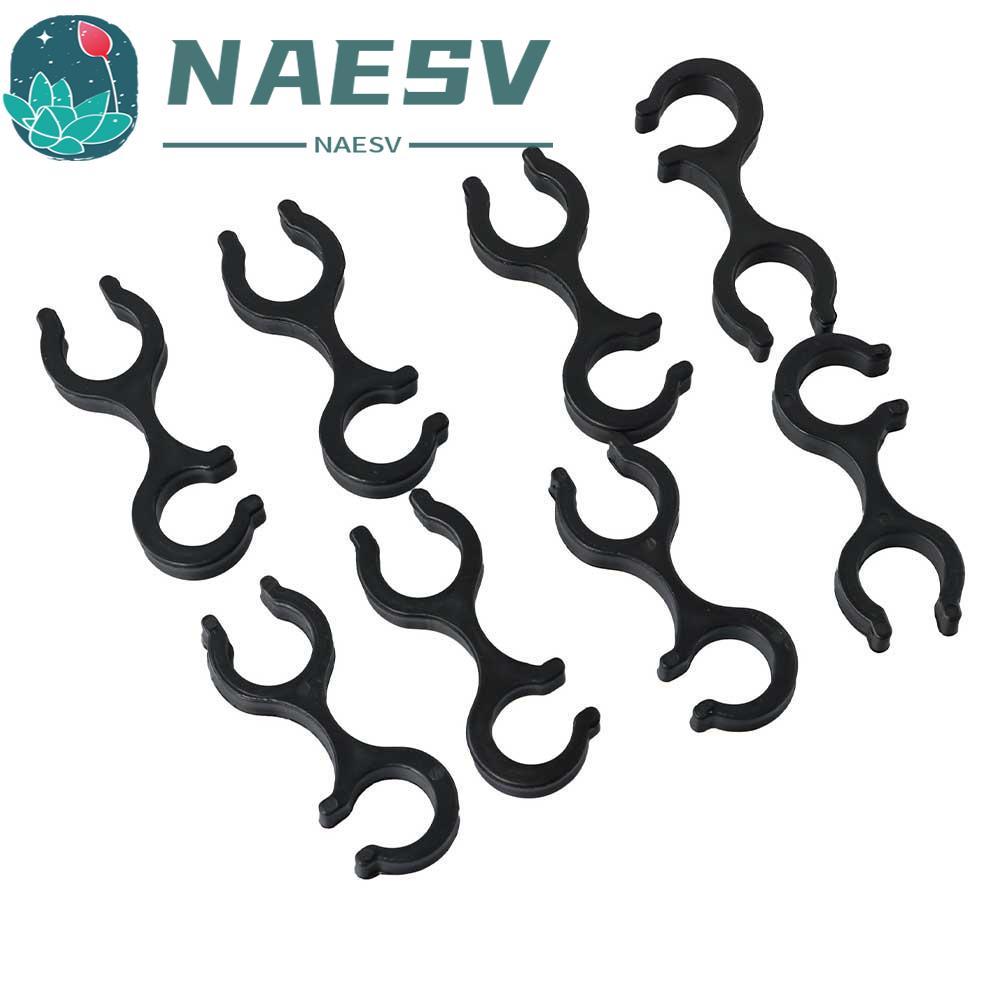 NAESV Walking Stick Buckle Nordic เปลี่ยนโคลนทราย Camp Hike สีดํา Trekking Pole ตะกร้า