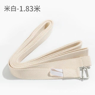 ผ้าฝ้าย Iyangge โยคะยืด Band Anti-slip เสริมยืด Band Action Correction การฝึกอบรมคงที่วงยืดหยุ่น kyfg1023