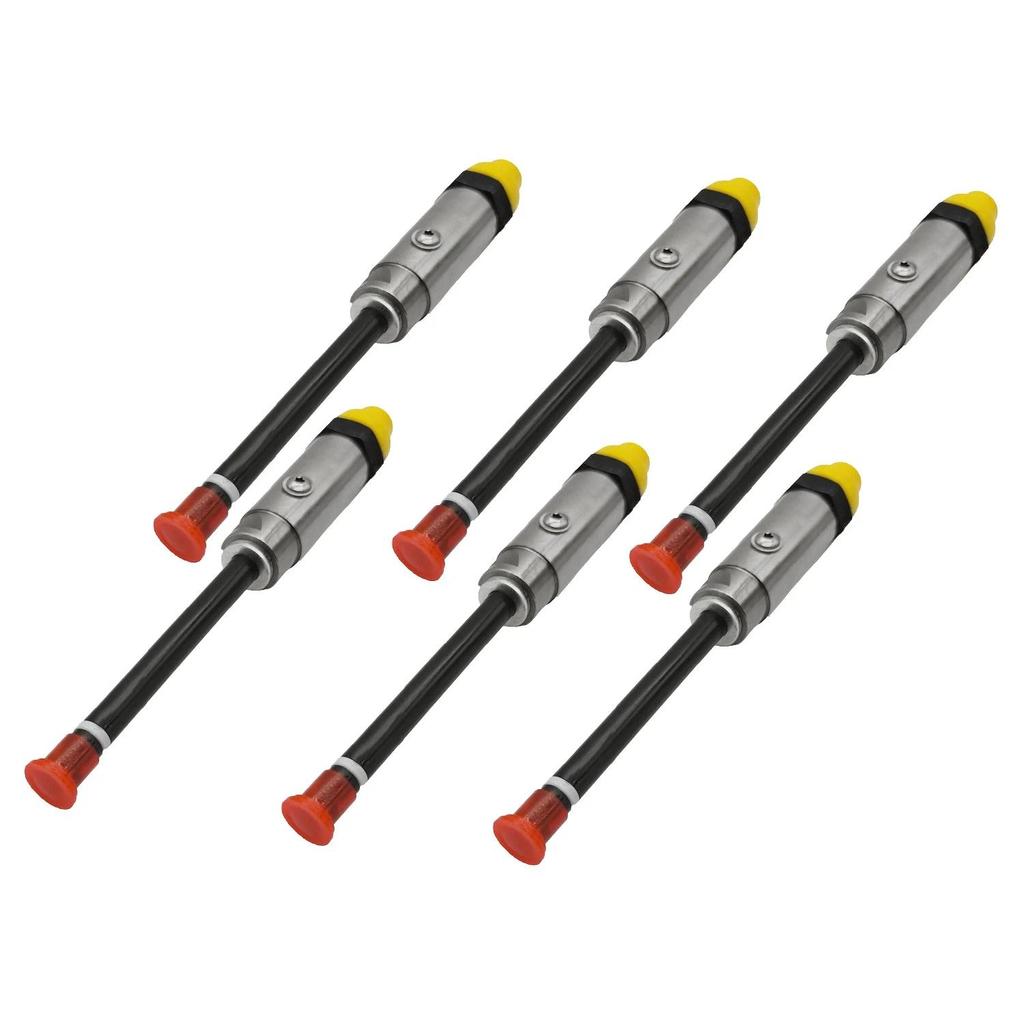 6PCS ใหม่หัวฉีดน้ํามันเชื้อเพลิงหัวฉีด 4W7018,OR3422 เหมาะสําหรับ Caterpillar CAT 3406,3408,988 Load