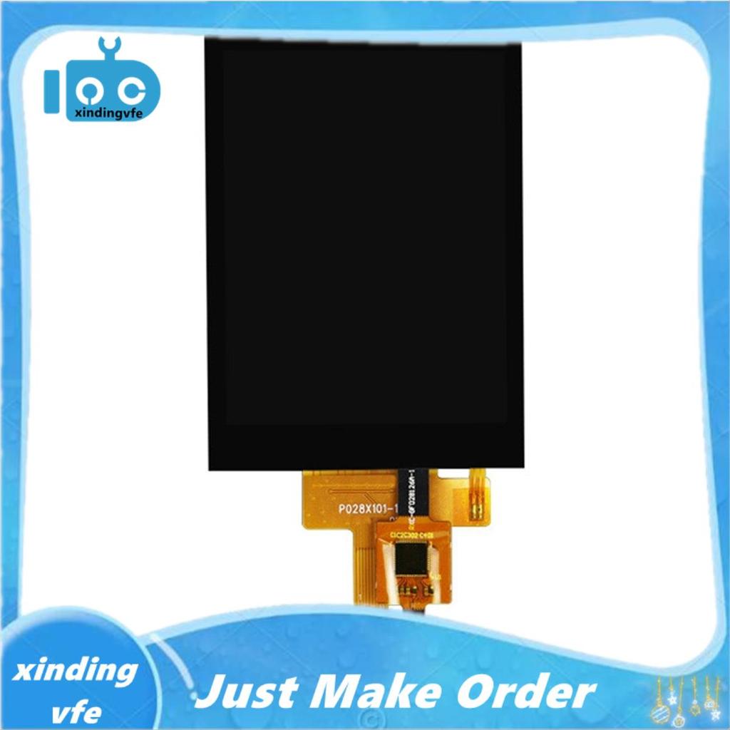 2.8 นิ้ว TFT หน้าจอแสดงผลสี LCD SPI Serial Port ST7789V 240 320 Capacitive Touch