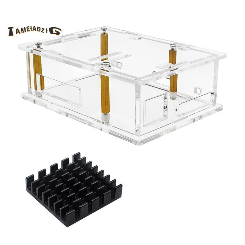 [คุณภาพ T]สําหรับบอร์ดพัฒนา ESP32-P4 พร้อมเคสอะคริลิคระบายความร้อน- กล่องป้องกันโปร่งใสสําหรับ - สํา