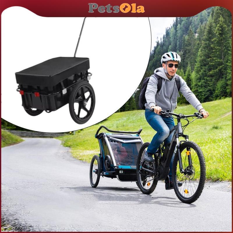 [PETSOLA] Bike Cargo Trailer Universal สะดวกร้านขายของชํารถเข็นจักรยาน Cargo Carrier