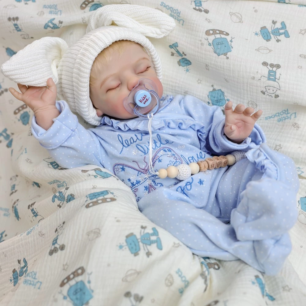 ตุ๊กตาทารกสมจริง Reborn ขนาด 60 ซม thumbnail 9