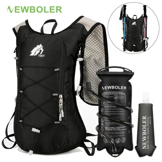 .NEWBOLER 15L กระเป๋าเป้สะพายหลัง สำหรับเดินป่าและขี่จักรยาน พร้อมระบบให้น้ำ และเหมาะสำหรับแคมปิ้ง