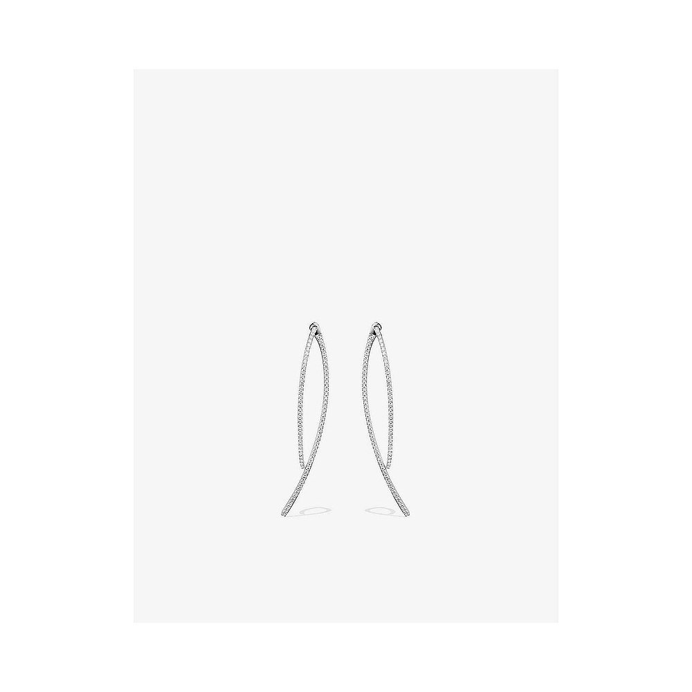 ต่างหู Apm Monaco Croisette แบบหรูหรา มีการฝังคริสตัลด้านใน