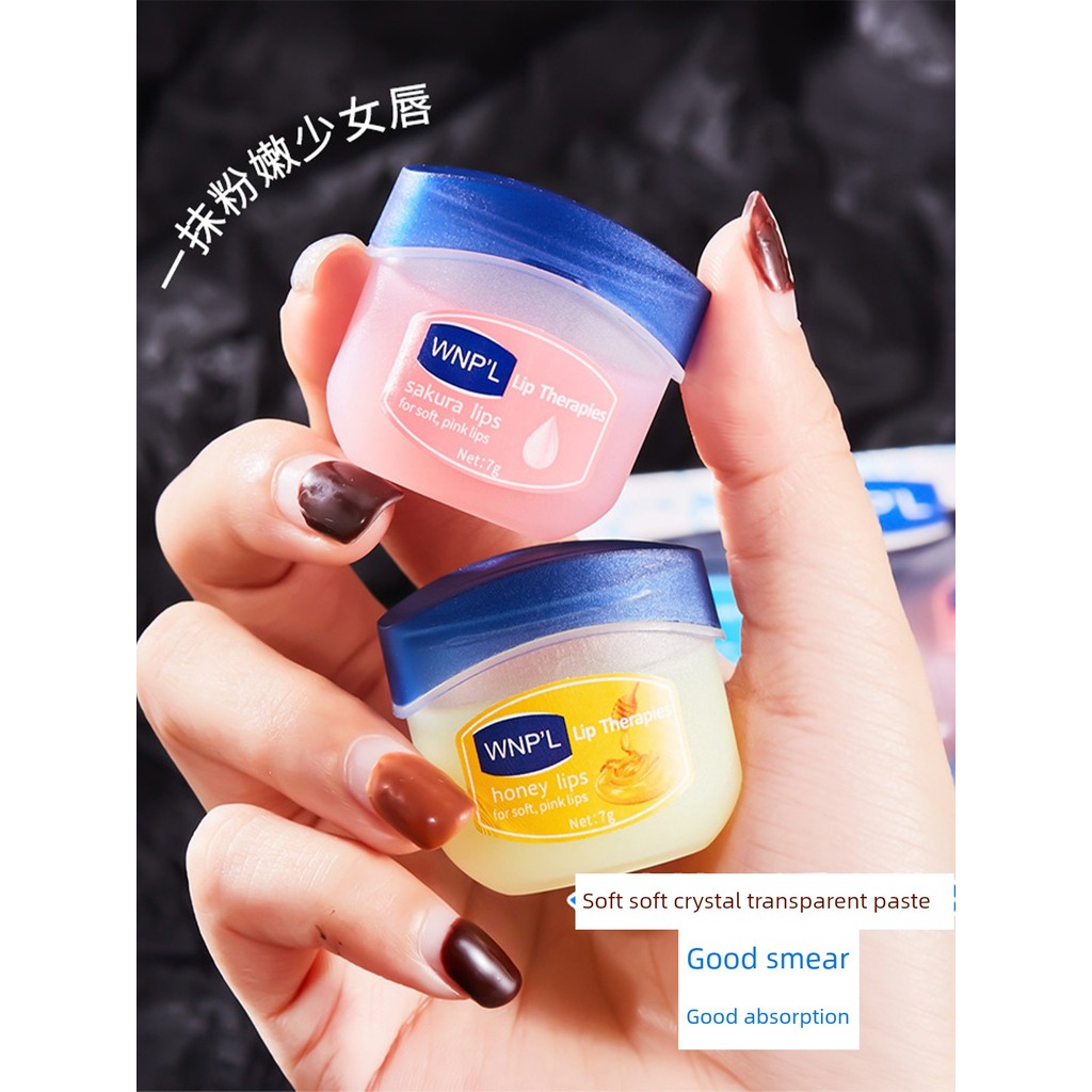 ลิปบาล์ม ลิปมัน Watsons Watsons Vaseline Lip Balm Moisturizing Lip Mask Lip Men Women Fade Lip Lines