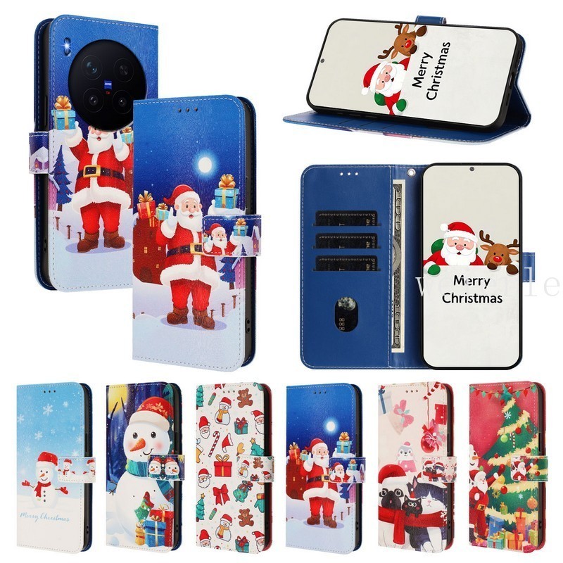 เคสโทรศัพท์คริสต์มาสสําหรับVivo X300 ProสําหรับVivo X200 Pro mini X200S X200 UltraกรณีVivo X100 X100