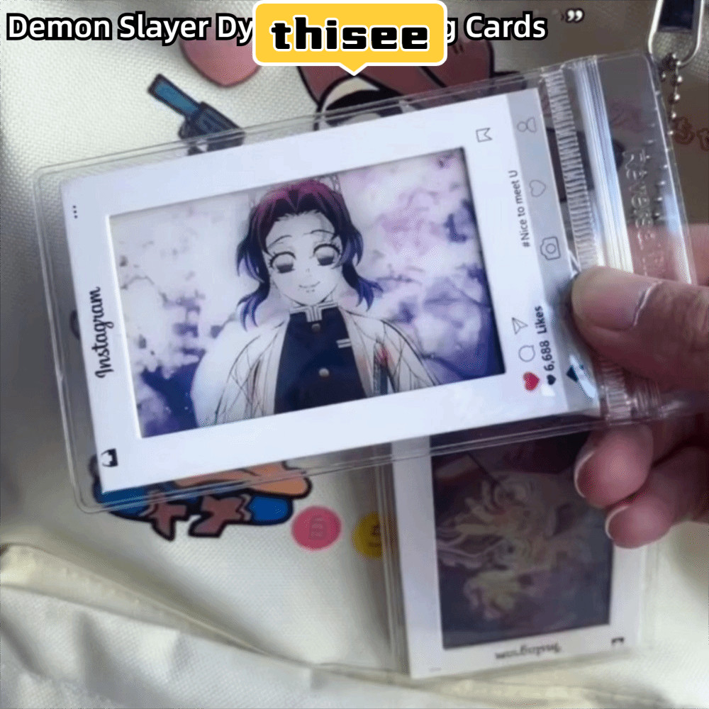 GOGEOUS Creative Demon Slayer การ์ด, Tomioka Giyuu Rengoku Kyoujurou ตะแกรงบุ๊คมาร์ค, Kochou Shinobu