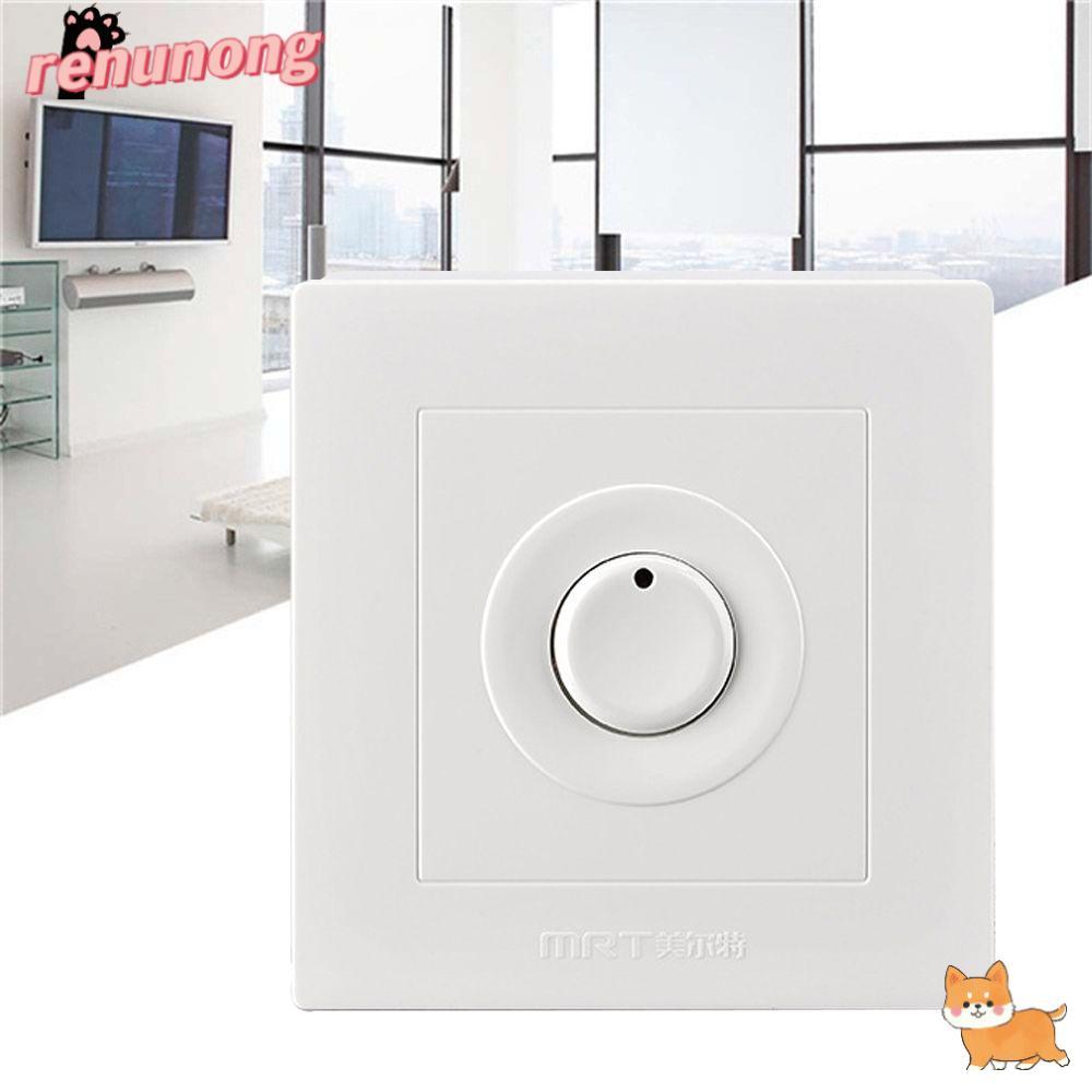 RENUNONG Touch Switch Basements LED Wall Mount Tact Switch