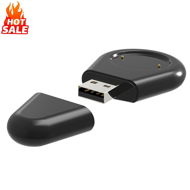 เครื่องชาร์จ USB 5V1A สําหรับ Amazfit Active 2 BiP 6 เครื่องชาร์จแม่เหล็กชาร์จไร้สายแบบพกพาสําหรับการเดินทาง