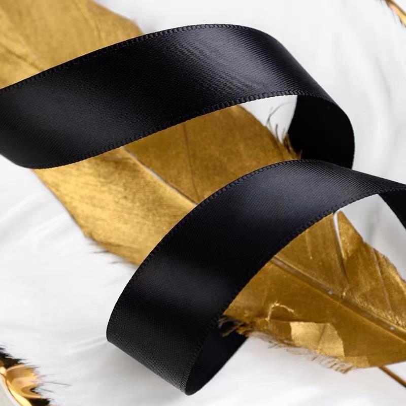 ริบบิ้นผ้า เนื้อผ้าซาติน กว้าง 2 ซม. ริบบิ้นทำดอกกุหลาบ ริบบิ้นสำหรับตกแต่งของขวัญและประดับสิ่งของต่างๆ อุปกรณ์DIY - รูปที่ 3