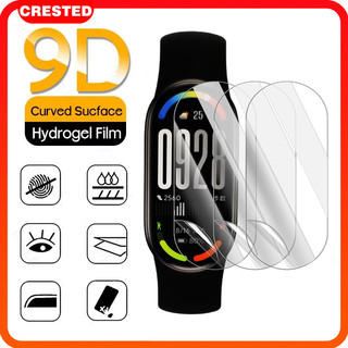 ภาพยนตร์ for Mi Band 10 9 8 กระจกนิรภัย / ไฮโดรเจล TPU Soft Screen Protection Film อุปกรณ์เสริม for Xiaomi Mi Band 9 NFC