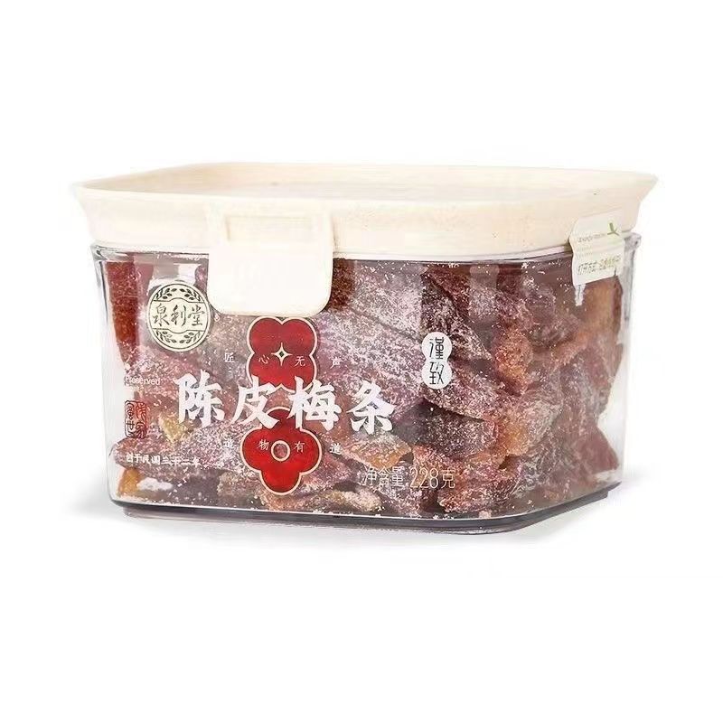 Quanlitang Chenpi Huamei Plum Strips Bayberry ผลไม้หวานผลไม้เก็บรักษาสินค้าปีใหม่สํานักงานของว่างสบายๆ shi1102