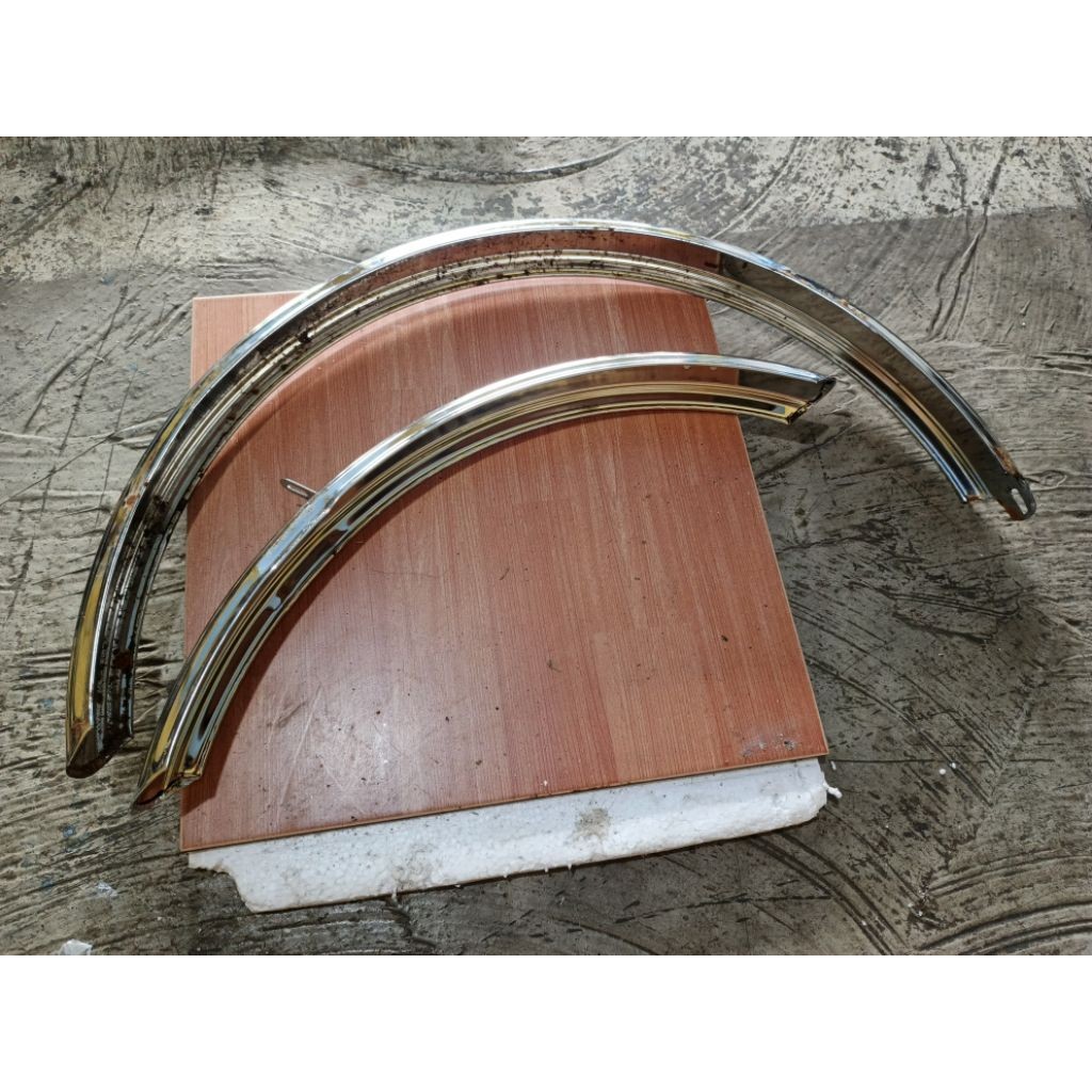 บังโคลนจักรยาน Mtb 26 เหล็กนอกหมายเลข antiq