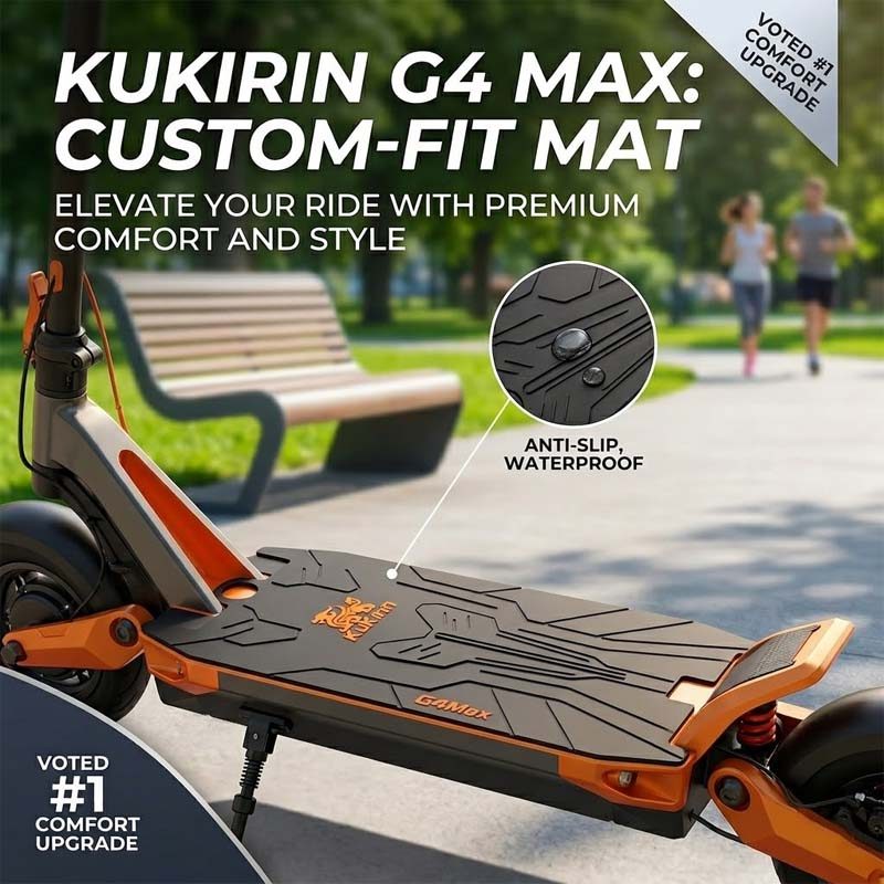 สําหรับ KuKirin G4 Max พับไฟฟ้าสกู๊ตเตอร์ Deck Foot Pad Anti-slip ยืดหยุ่นเหยียบสวมใส่อุปกรณ์เสริม