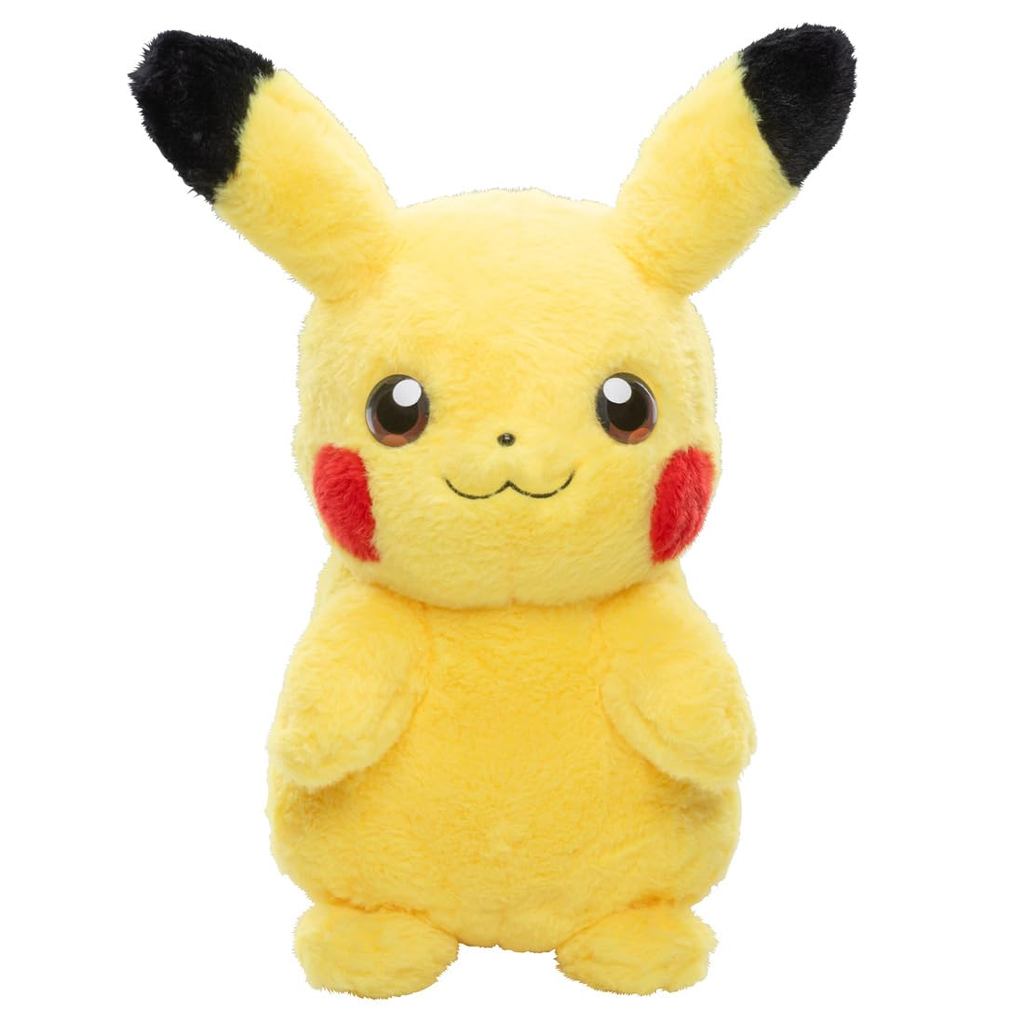 【Direct From Japan】Pokémon Ouchi ni Pokémon PIKACHU ตุ๊กตาโต้ตอบ Pokemon at Home PIKACHU"