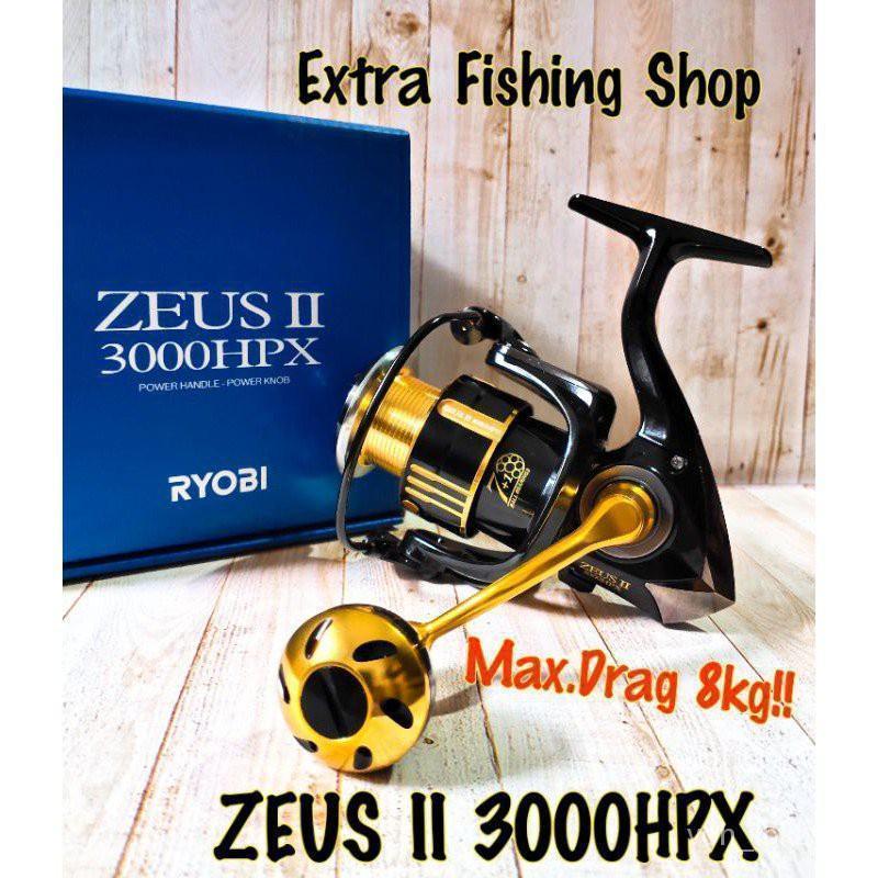 【ส่วนลด】[new]Original!! Ryobi Zeus II HPX 1000 2000 3000 4000 5000 POWER HANDLE Spinning Reel 08Fk