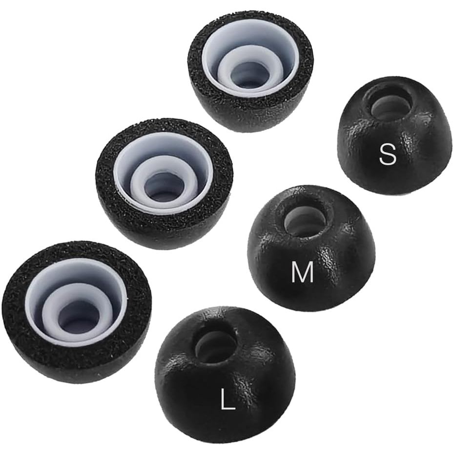 Memory Foam Eartips Replacement สําหรับ Skullcandy วิธี 360 ANC & Loop Switch 2 / Experience 2 หูปลั