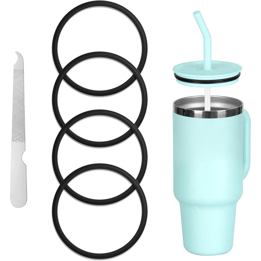 4 PCS ปะเก็นสําหรับ Hydro Flask Tumbler 40oz & 32oz, ปะเก็นสําหรับ Hydro Flask ฝาปิด 40 oz Tumblers,
