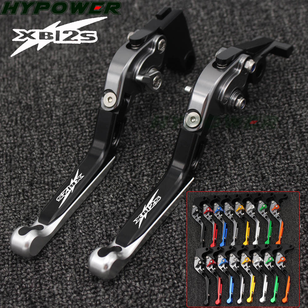 รถจักรยานยนต์พับขยาย CNC Moto ปรับคลัทช์เบรคสําหรับ Buell XB12S XB 12S XB12Scg XB12S cg 2009