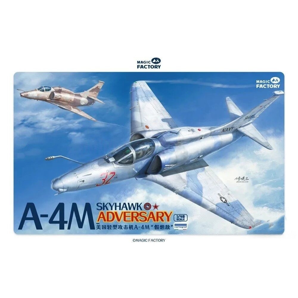 MAGIC FACTORY 5005 1/48 A-4M Skyhawk Atversary Light Attack Aircraft Model Kit