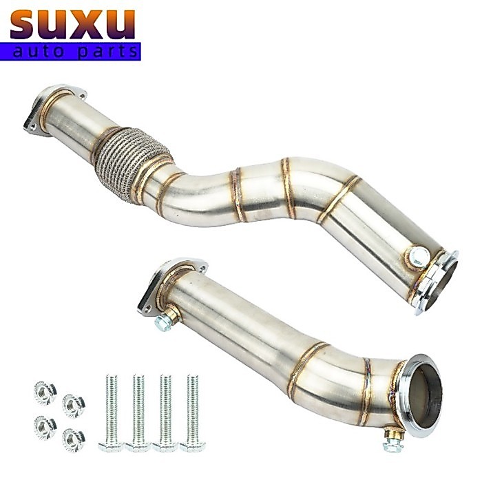 3inch Catless Exhaust Downpipe Stainless Steel For BMW S58 Engine M2 G87 M3 G80 M4 G82 G83 RWD AWD