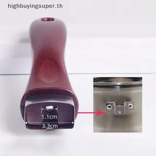 HRTH Bakelite Pan หม้อจับ Anti Scalding กระทะทนทาน Universal Ergonomic อุปกรณ์ครัวเปลี่ยนที่ถอดออกได้ Bakelite Grip HRTH