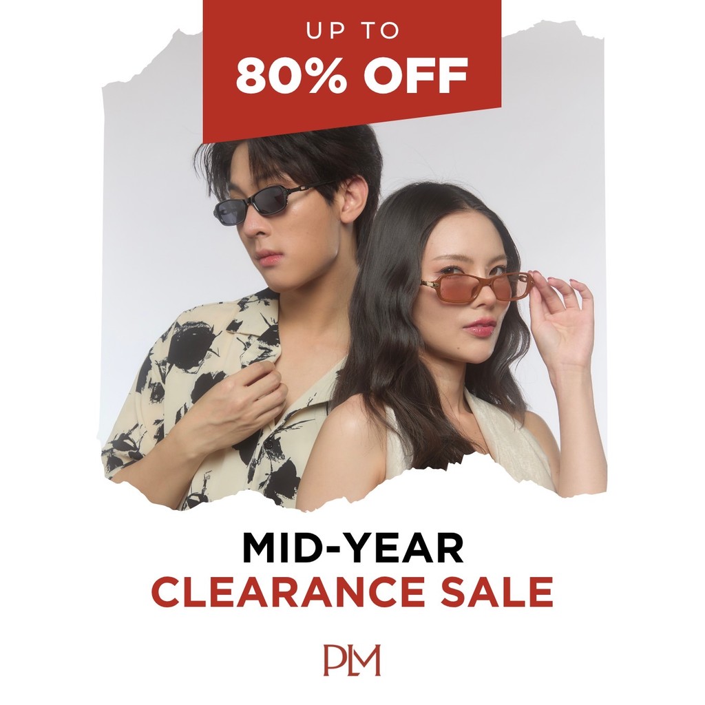 PLM (plume) MID-YEAR CLEARANCE SALE ลดสูงสุด 80% แว่นกันแดด