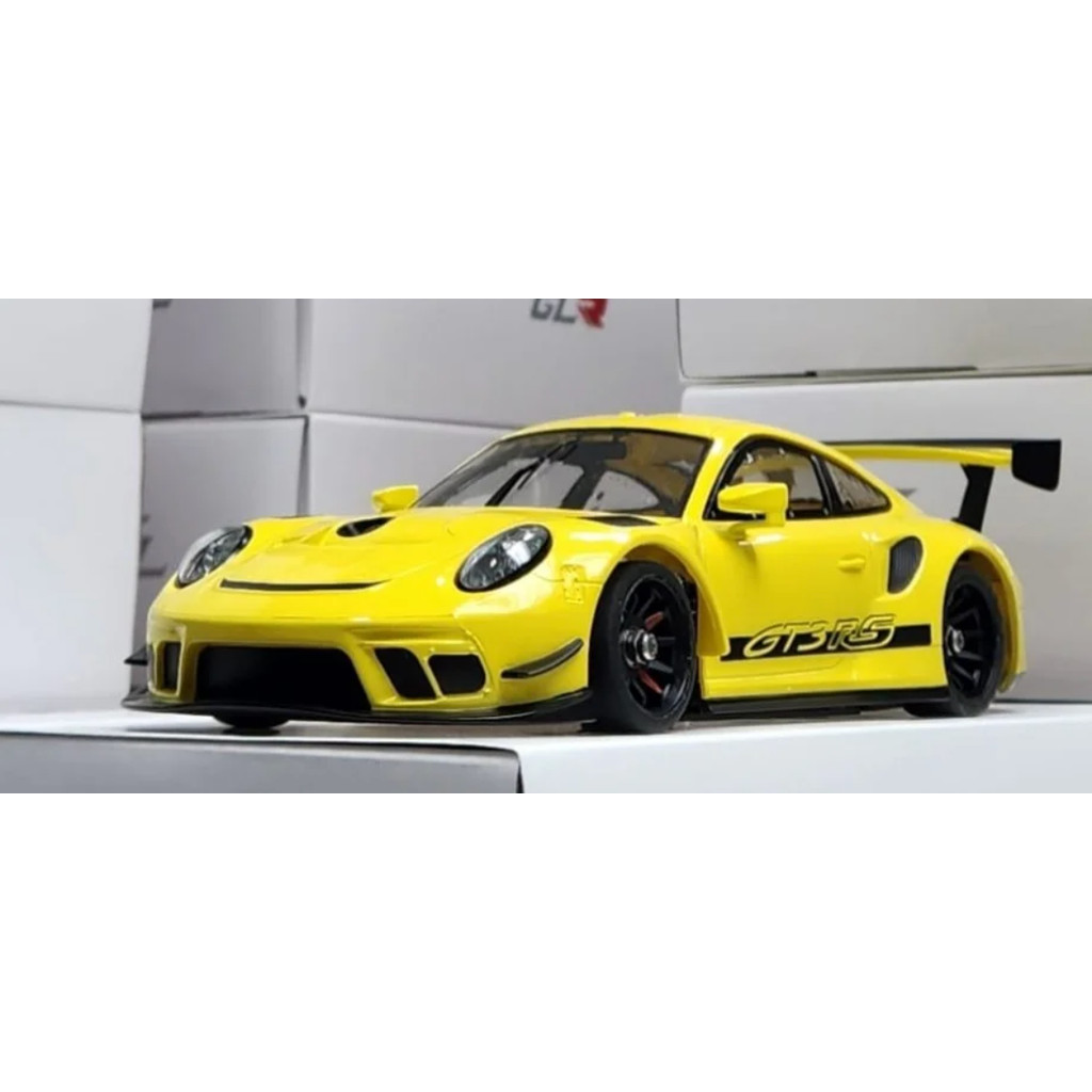 GL racing 1/28 GL 911 GT3 body-Yellow *Wheel Base 98mm* GL-911-GT3-Yellow ศูนย์ไทย